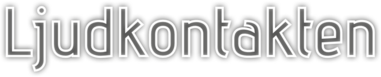 ljudkontakten text logo